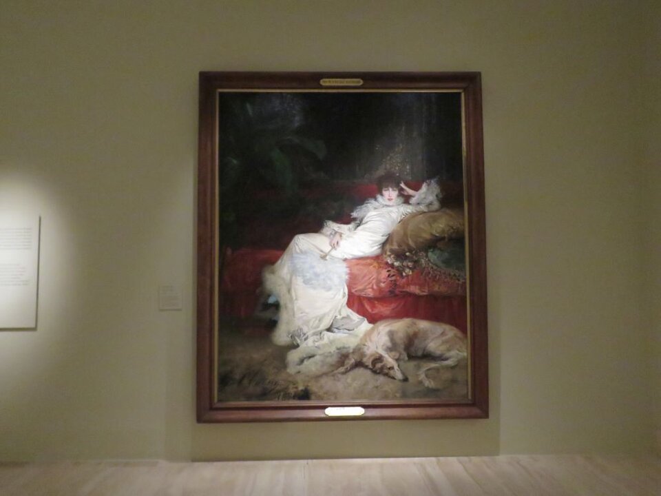 Georges Jules Victor Clairin Retrato de Sarah Bernhardt, 1876
