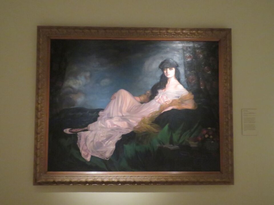 Ignacio Zuloaga Retrato de la condesa Mathieu de Noailles, 1913