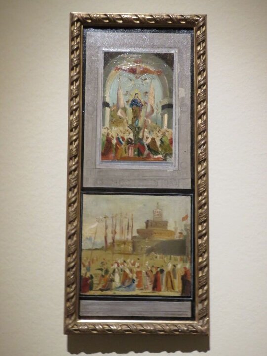 Gustave Moreau (copia de Carpaccio), La leyenda de santa Úrsula, 1858