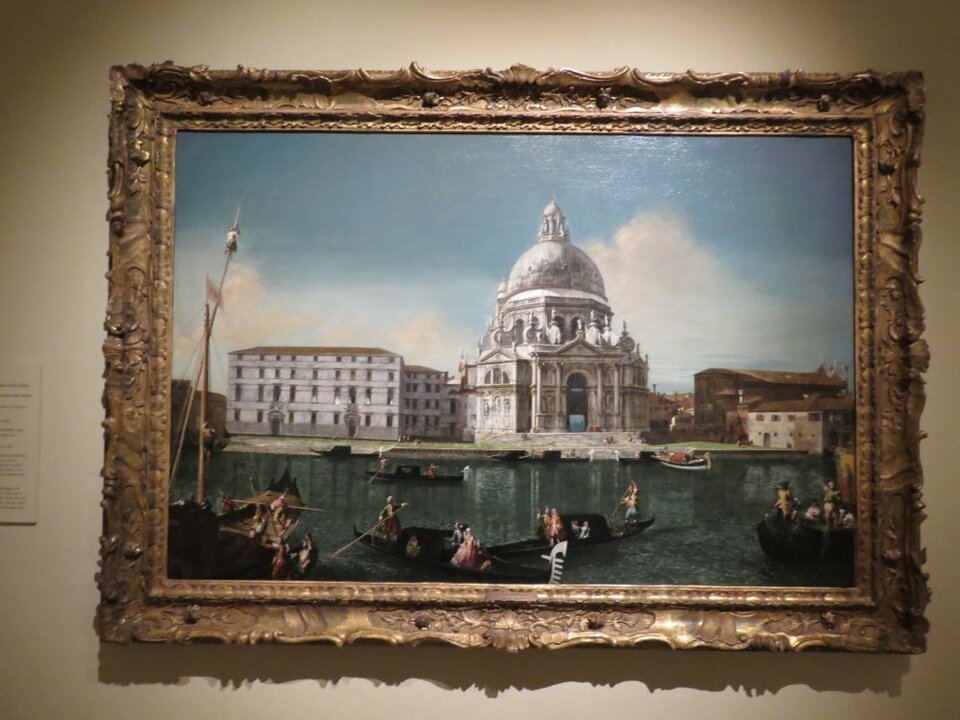 Michele Marieschi El Gran Canal con Santa Maria della Salute, hacia 1738-1740