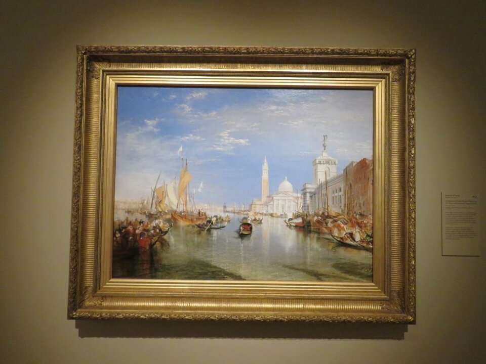 Joseph M. W. Turner La Dogana y San Giorgio Maggiore, Venecia, 1834