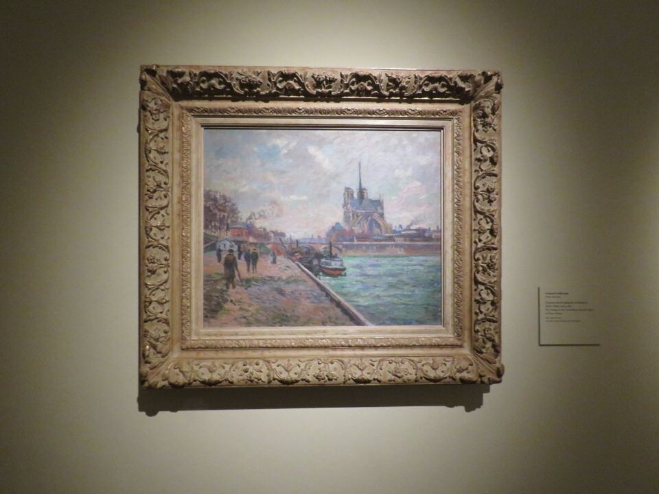 Armand Guillaumin El puente del Arzobispado y el ábside de Notre-Dame, hacia 1880