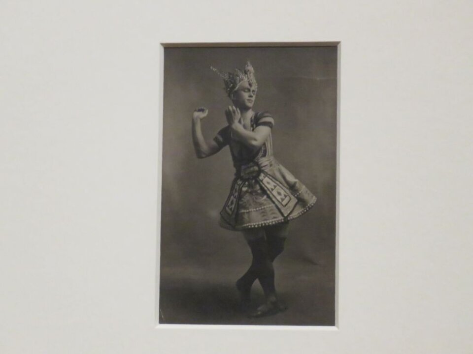 Waléry (Lucien Charles Auguste Varsavaux) Veslav Nijinsky en Le Dieu Bleu, 1912