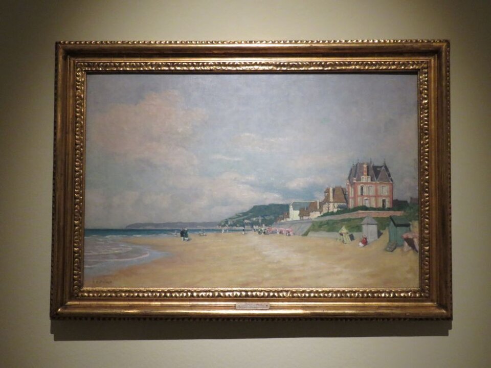 René François Xavier Prinet El dique de Cabourg, 1926