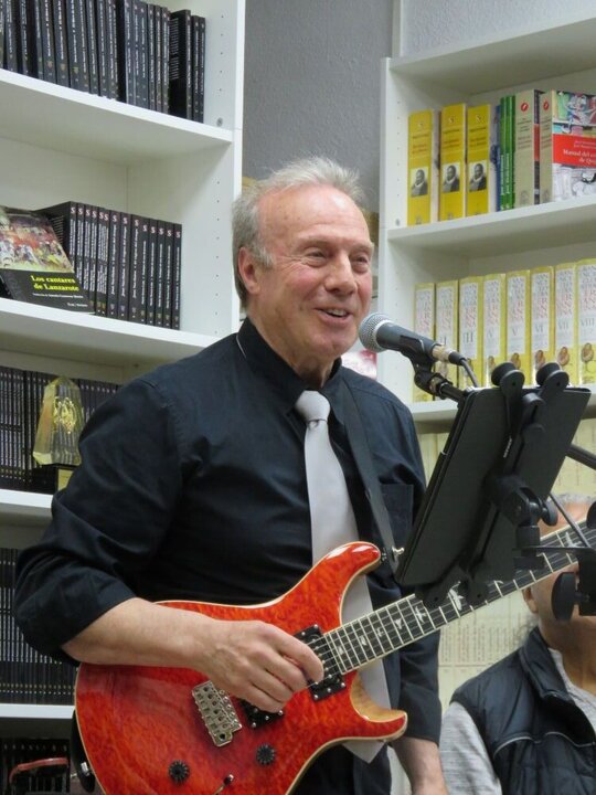 Fernando Carbonell durante su actuación