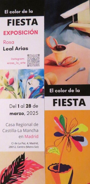 La exposición podrá visitarse hasta el 28 de marzo en horarios- de martes a sábado- de 12 h a 14:30 h y de 16 h a 21h