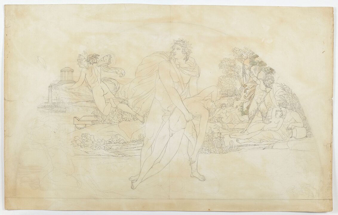 Apolo y Cipariso. Madrazo y Agudo, José de Madrid, Museo Nacional del Prado