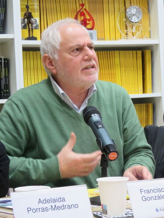 El autor, Francisco Javier González Ponce