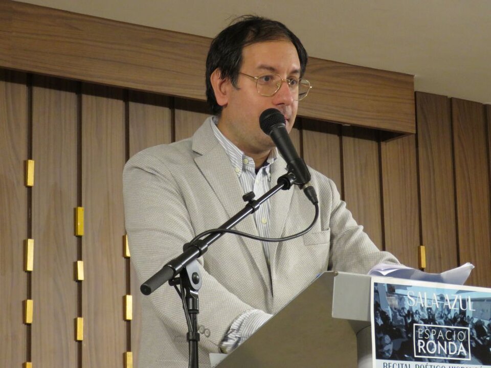 El poeta David Álvarez Sánchez