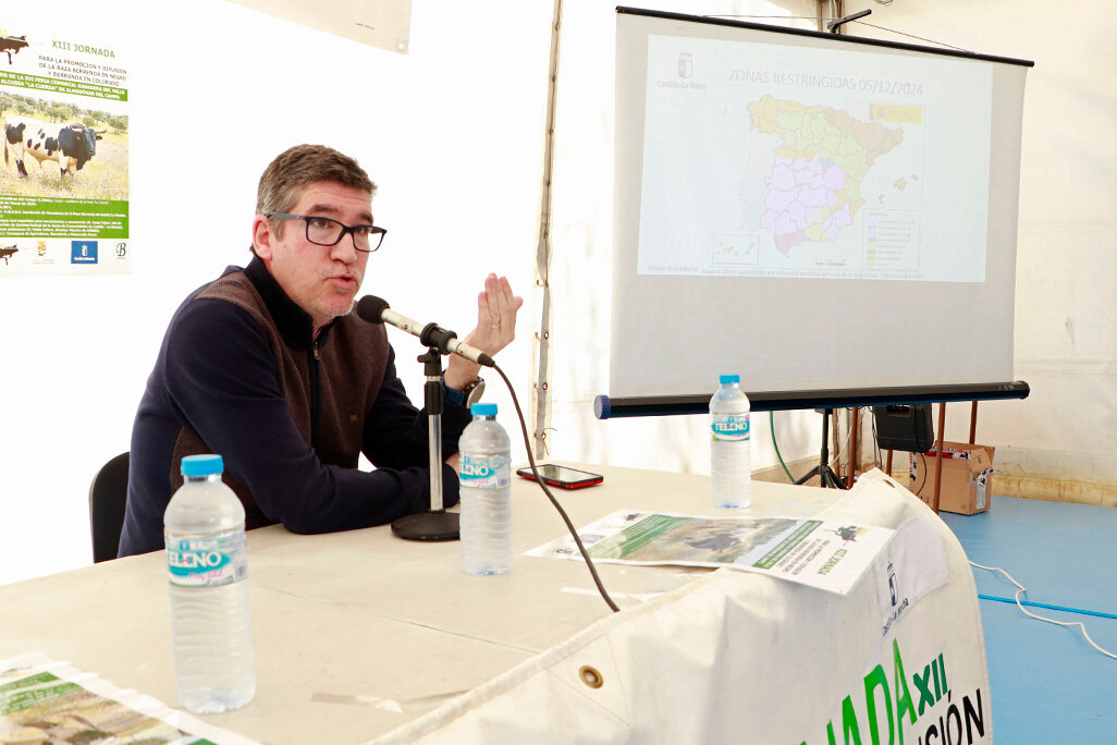 Jesús Tejero, jefe de servicio de Sanidad Animal de la Junta de Comunidades de Castilla-La Mancha