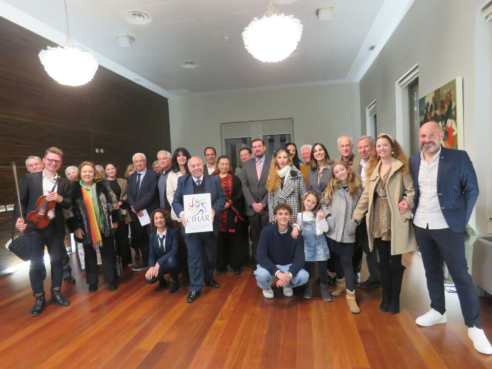 Asistentes al acto