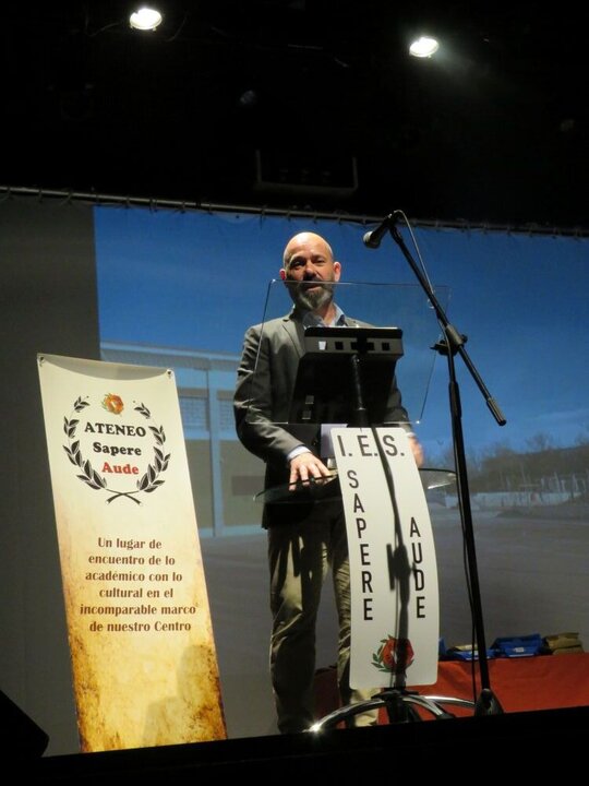 El concejal de Cultura del Ayuntamiento de Villanueva del Pardillo, Francisco Funes Ángel