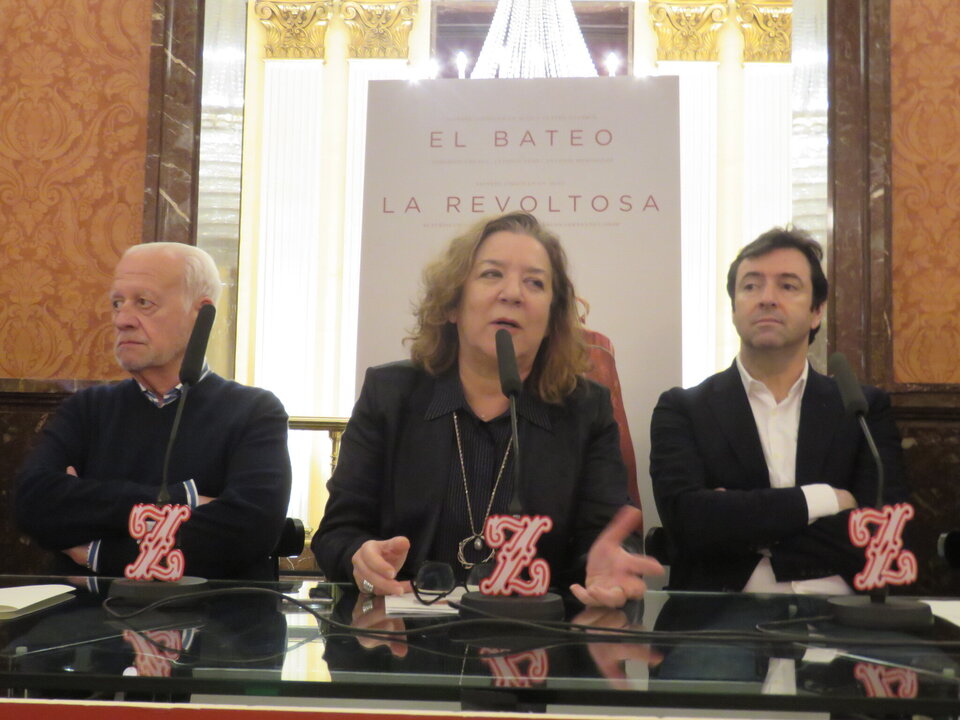 Juan Echanove, Isamay Benavente y Óliver Diaz