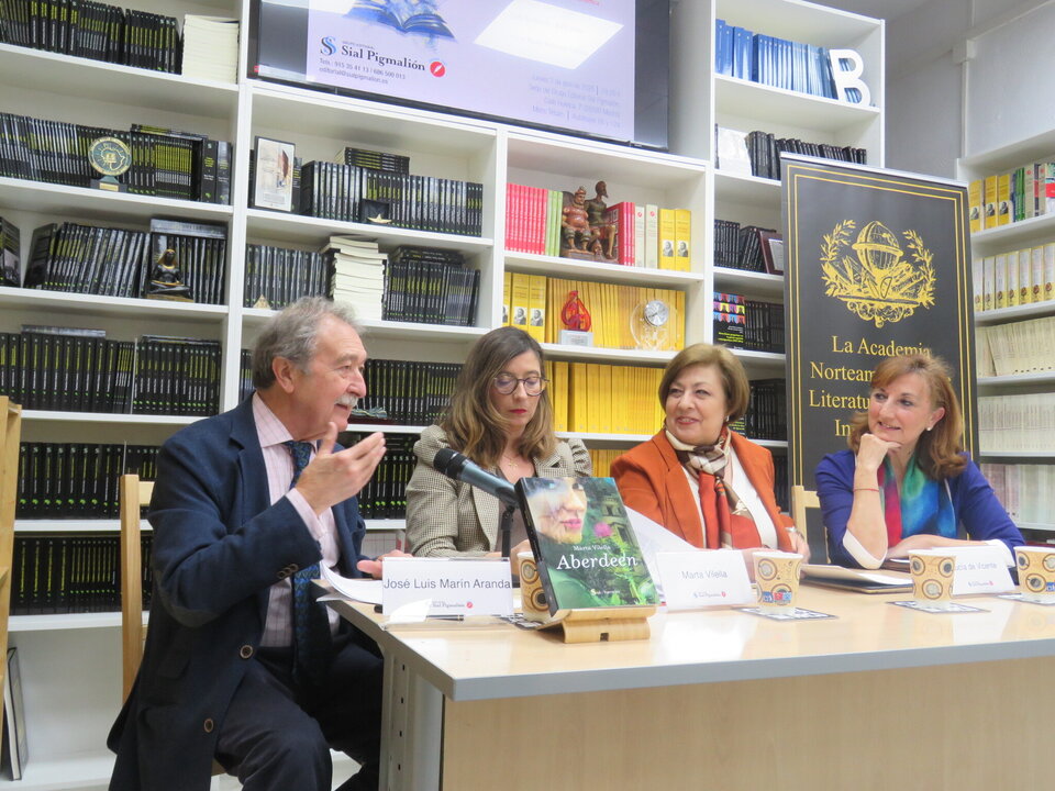 José Luis Marín Aranda; Marta Vilella; Lucia de Vicente y Maria del Carmen Aranda