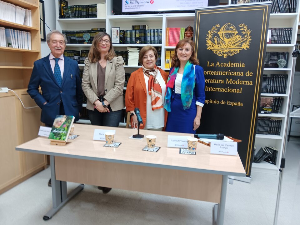 José Luis Marín Aranda; Marta Vilella; Lucia de Vicente y Maria del Carmen Aranda