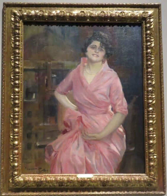 Retrato de la tiple mexicana Esperanza Iris. Madrid, 1920