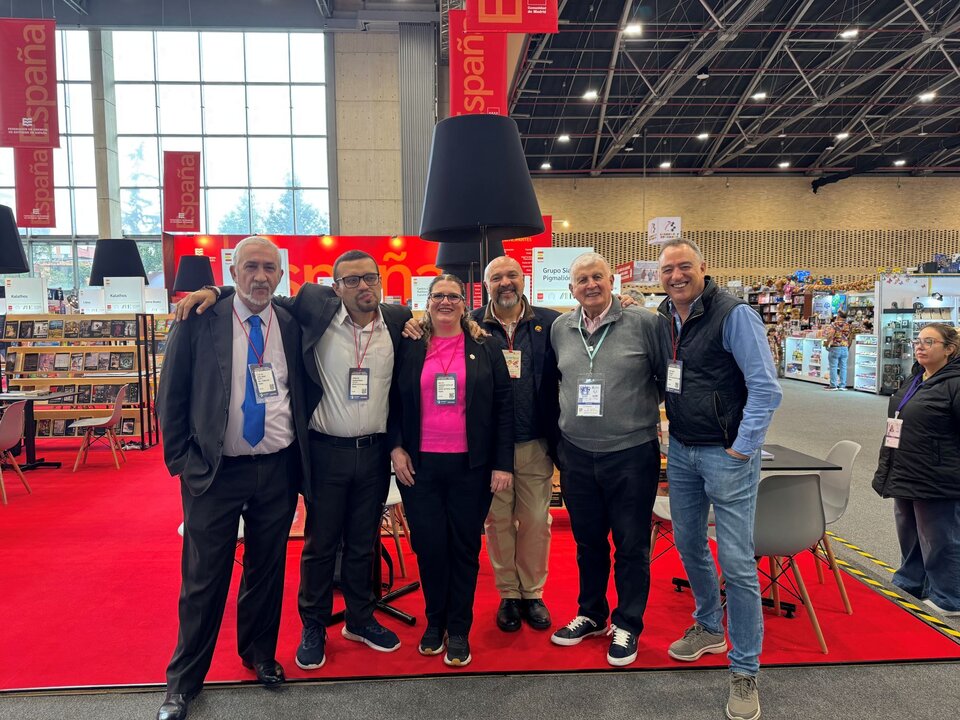 José Luis Amigo; Jonathan Rojas; Beatriz Saavedra; Basilio Rodríguez; Roberto Gil de Mares y José María Paz