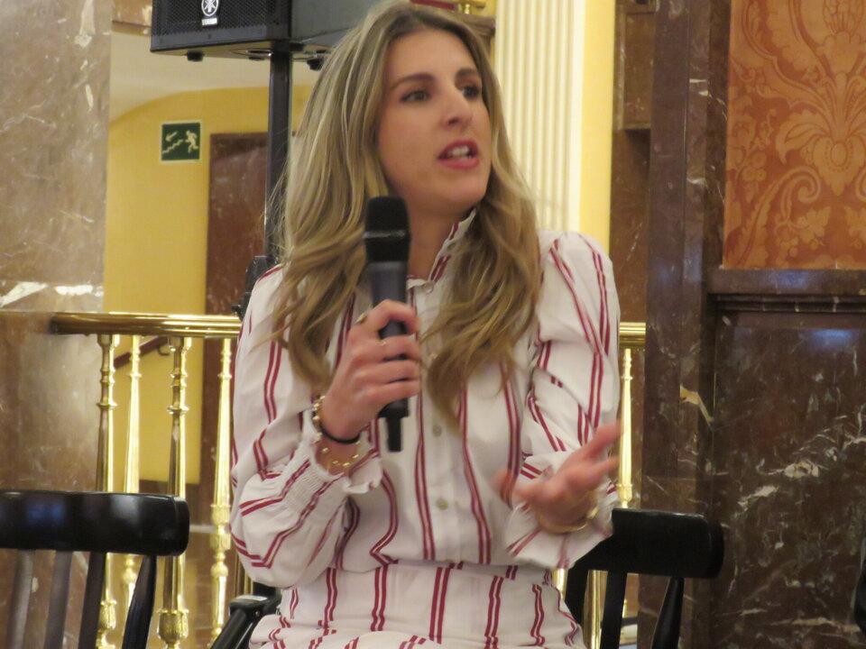 Pilar Alva-Martín, que interpreta a Maria del Rosario Fernández, la Tirana