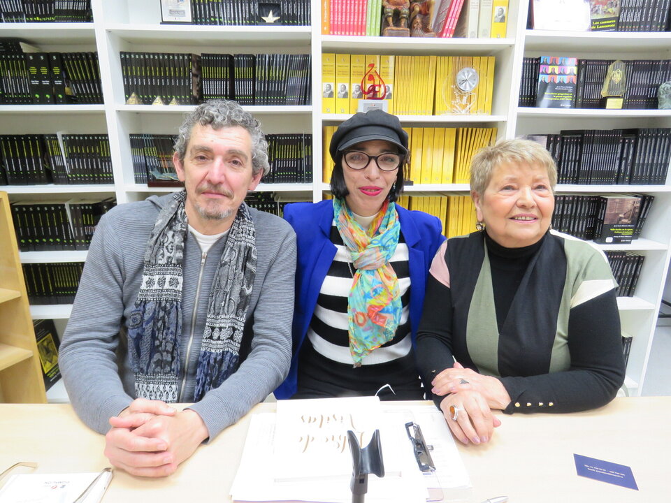 Ángel Solo, Paty Liñán y Pepa Nieto