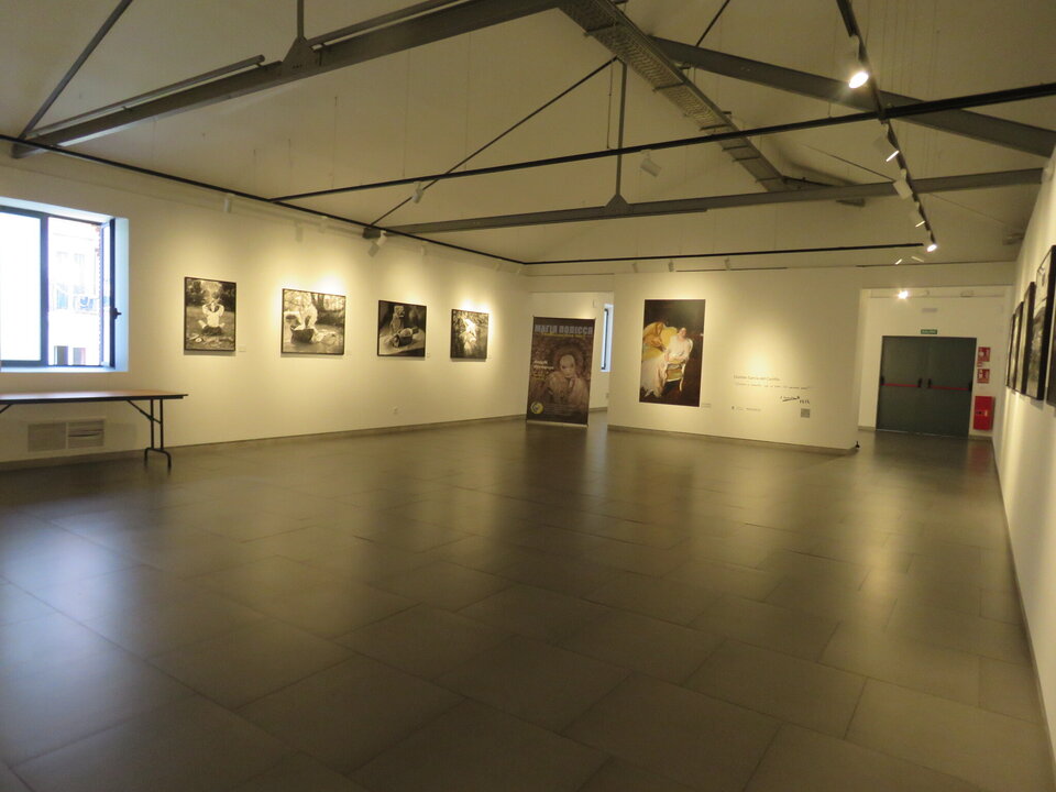 Vista de la sala de exposiciones