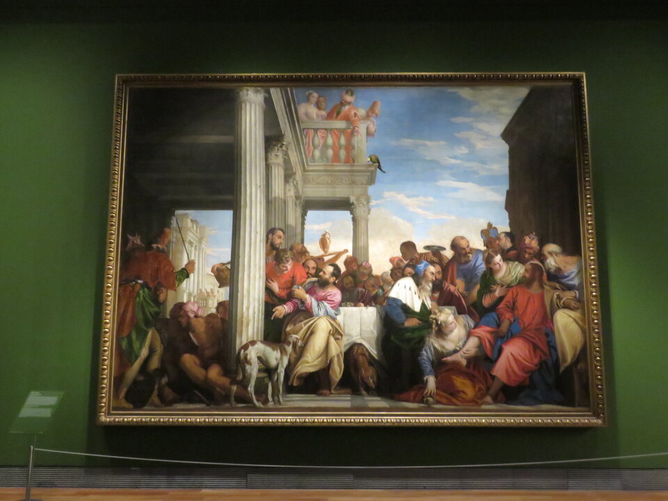 La cena en casa de Simón, h.1556-60. Paolo Venonese