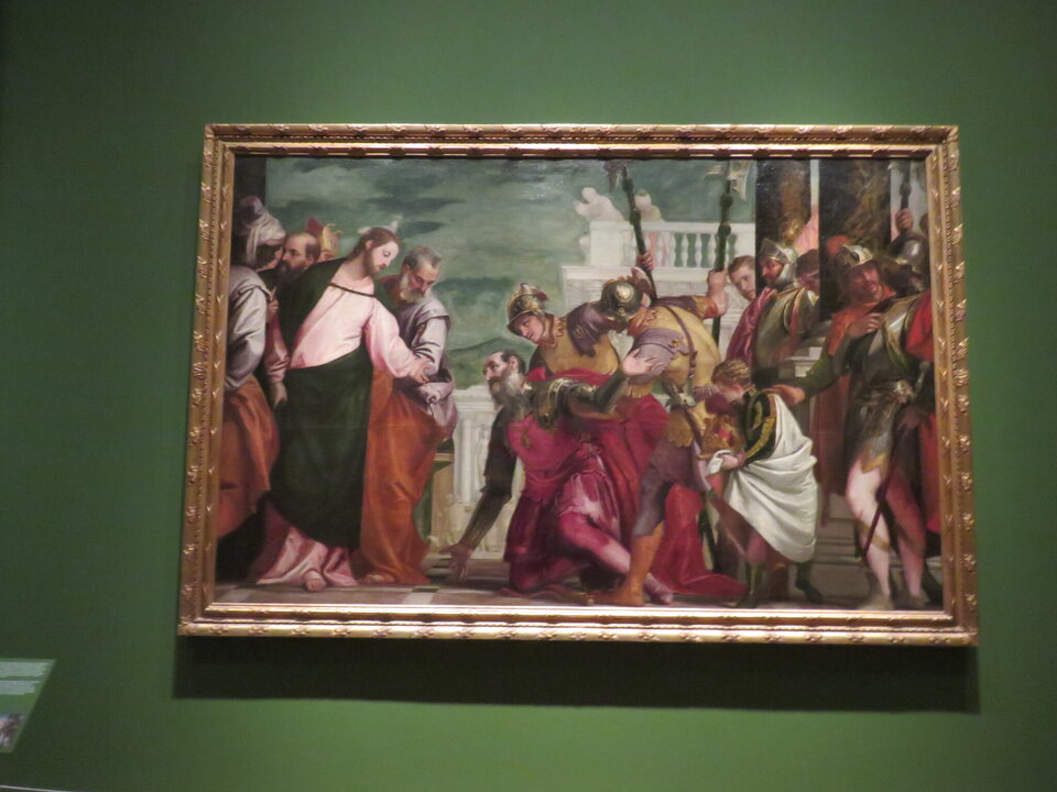 Jesús y el centurión, h.1571. Paolo Veronese