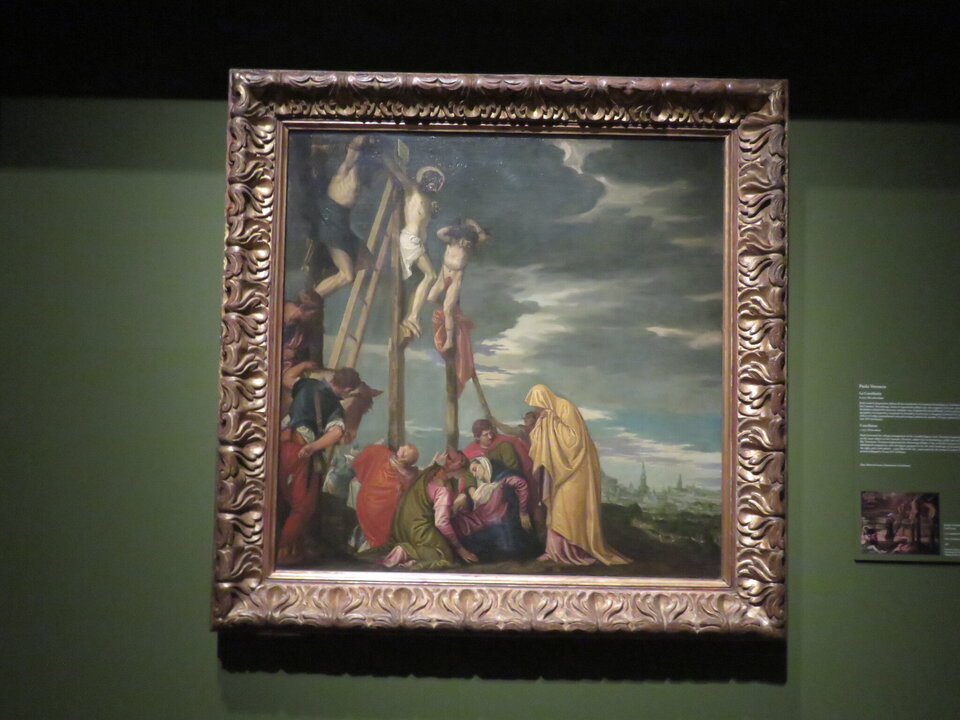 La Crucifixión, h. 1575. Paolo Veronese