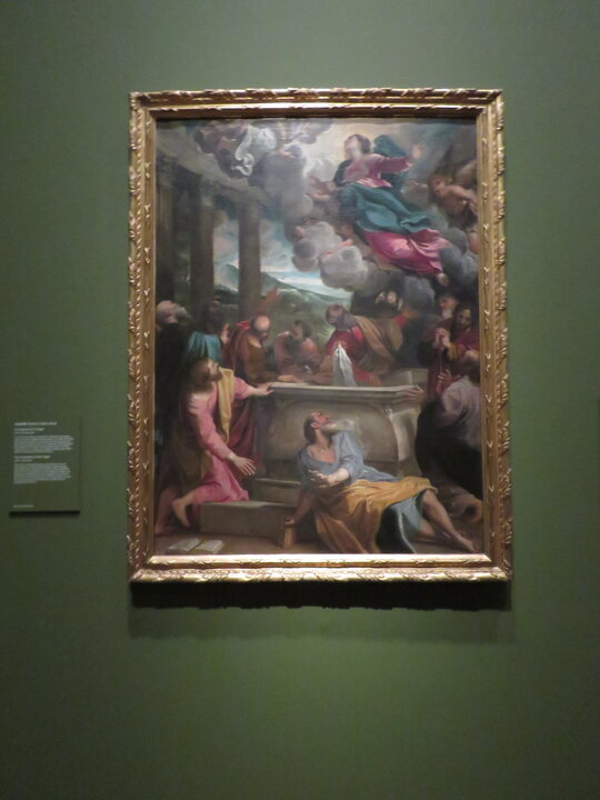 La Asunción de la Virgen, 1588-90. Annibale Carraci