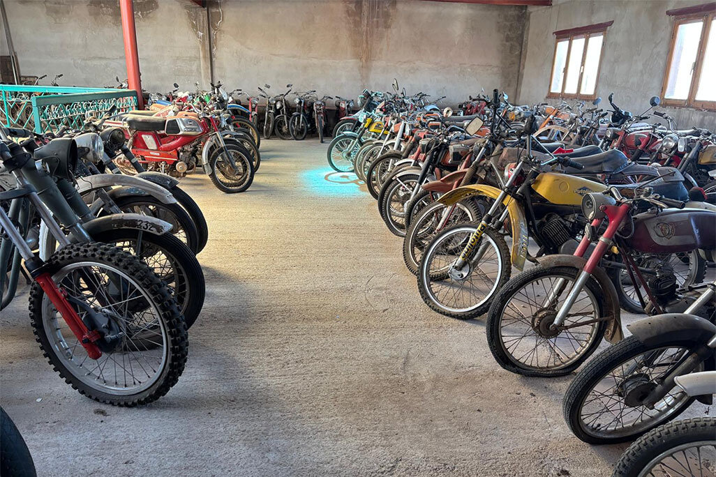 Otra zona del museo motero