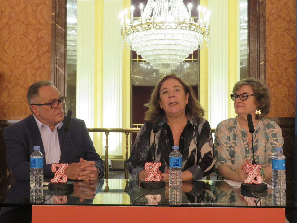 Mario Pontiggia, Isamay Benavente y Rosa Kraus Ley