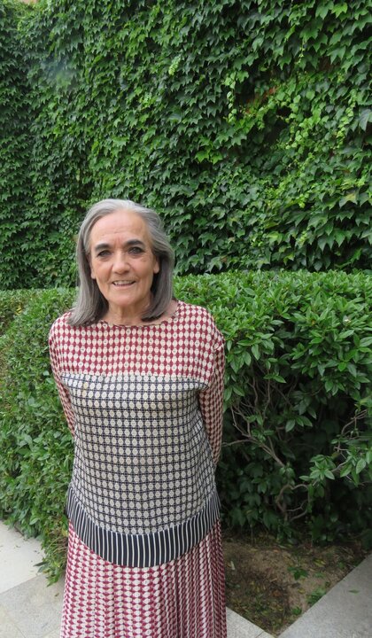 Felicitas Corvillo durante sus declaraciones a nuestro medio