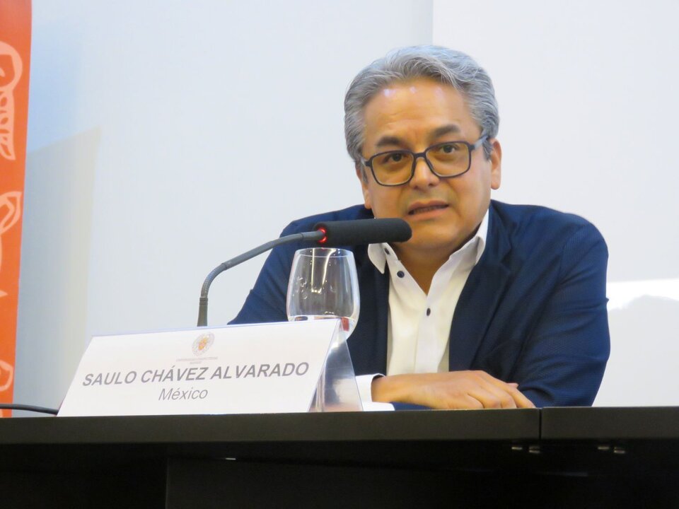 Maria José-Palop González de Peredo (España); Marianne Maldonado (Puerto Rico) y Saulo Chávez Alvarado (México)
