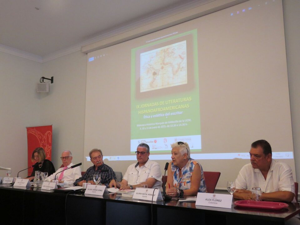 Laura Garavaglia (Italia); José Luis Aulet (España); José Luis Marín Aranda; Hilario Jiménez Gómez (España); Gloria Nistal Rosique (España) y Alex Flórez (Colombia)