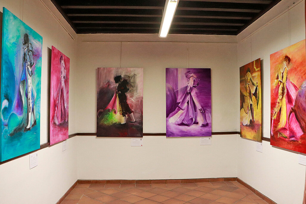 Otros de los magistrales lienzos que se exponen hasta fin de mes en la Casa de la Marquesa