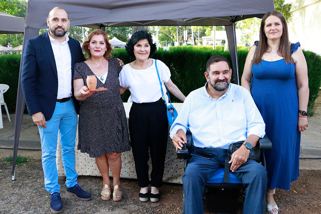 Con Santa Águeda, colectivo puertollanero con gran arraigo en Argamasilla de Calatrava