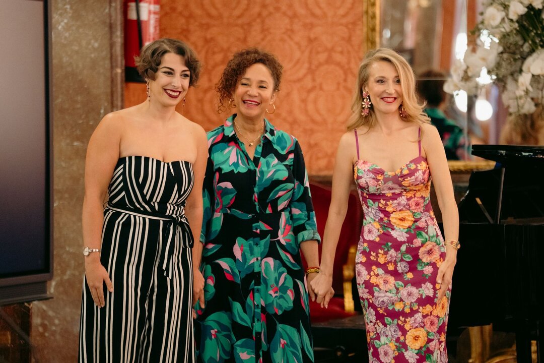 Sofía Gutiérrez Tobar, Lilliam Castillo y Soledad Vidal. Fotografía: Gemma/Teatro de la Zarzuela