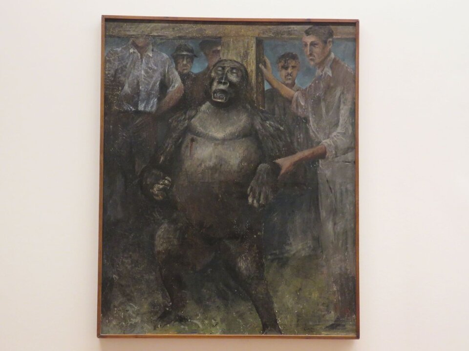 Gorila crucificado I, 1975