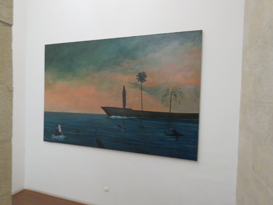 Barco y orcas, 1991