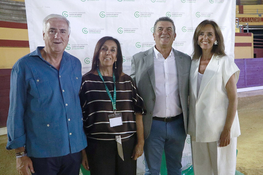 José Lozano, Paloma Ramírez, Marciano Sánchez y Carmen Fúnez