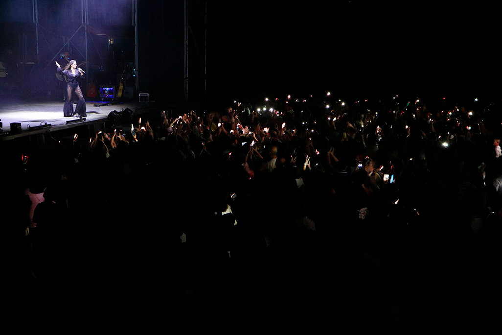 Público y artista se conjugaron a la perfección a lo largo de todo el evento