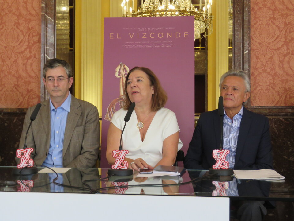 Asistentes a la rueda de prensa