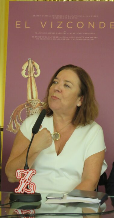 Isamay Benavente, directora del Teatro de la Zarzuela