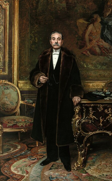Alexandre Mora y Riera, II marqués de Casa Riera, 1884. Raimundo de Madrazo
