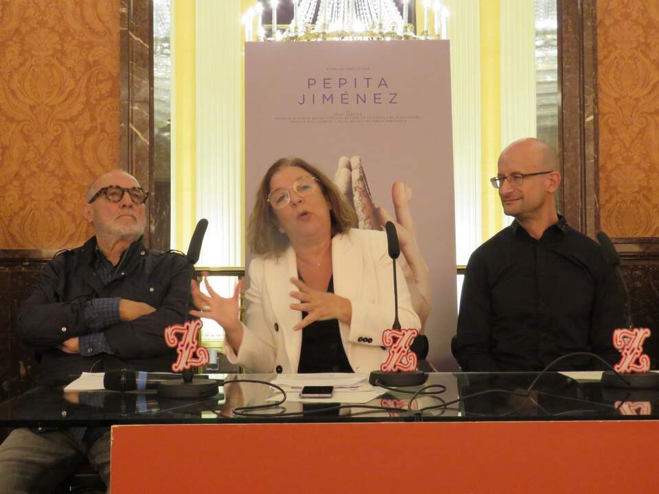Giancarlo del Mónaco, Isamay Benavente y Guillermo García Calvo