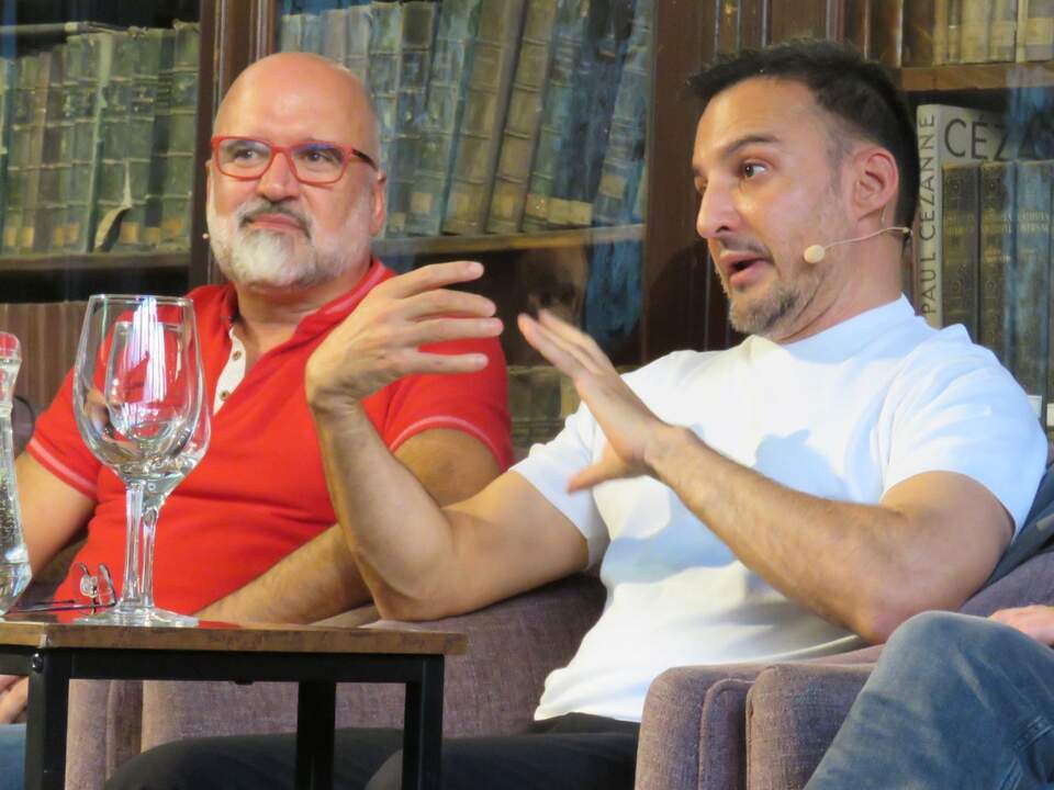 Juan Manuel Lucía Megias y Alejandro Amenábar