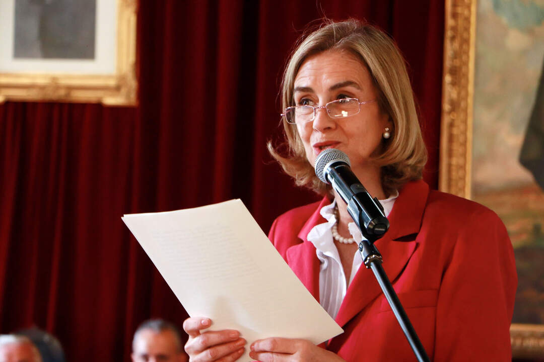 Isabel Fernández, presidenta de la Hermandad de San Juan de Ávila y Aan Juan Bautista de la Concepción