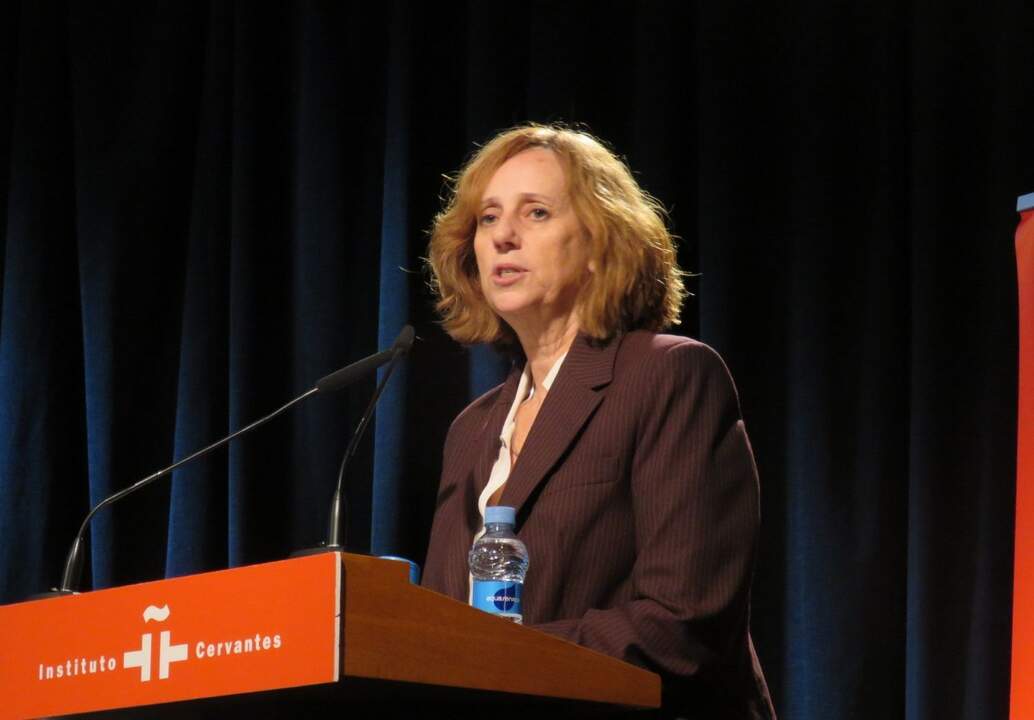 La secretaria general del Instituto Cervantes, Carmen Noguero Galilea