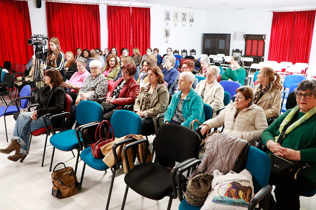 Parte de las asistentes al evento