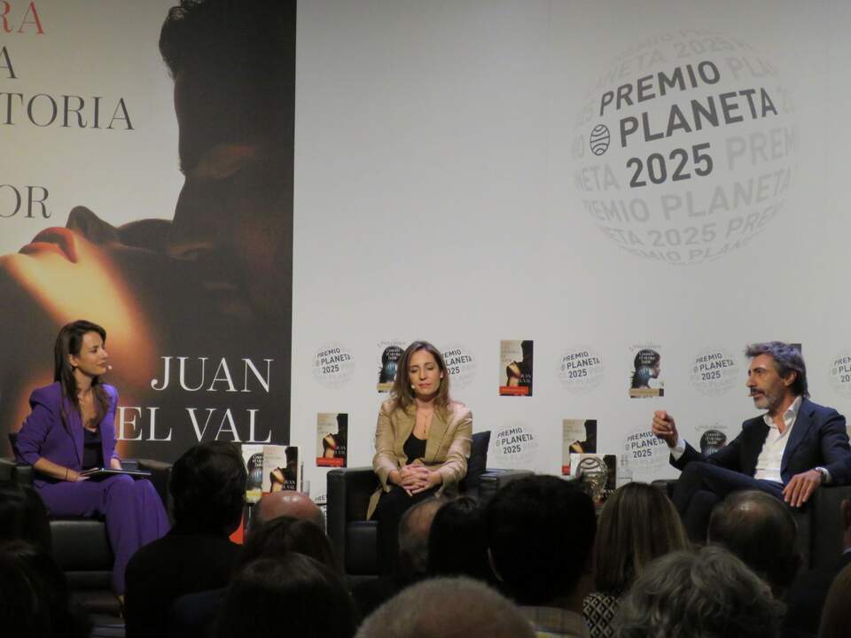 Esther Vaquero, Ángela Banzas y Juan del Val