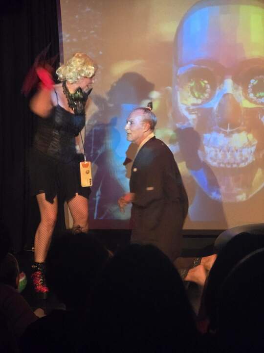 Los actores en escena